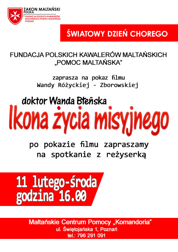 Światowy Dzień Chorego - film Ikona życia misyjnego